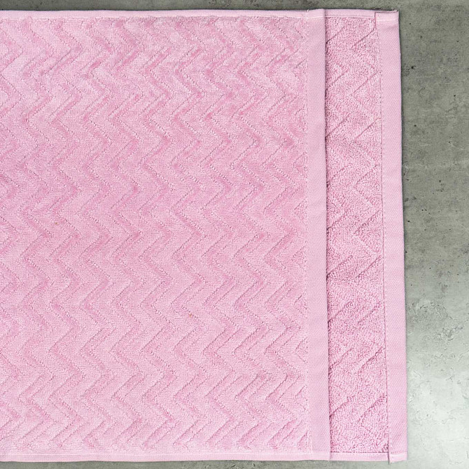 Набор махровых полотенец Жаккардовых с велюром 3шт GM Textile 50x90см, 50x90см, 70x140см 550г/м2 (Ро Сумы - изображение 6
