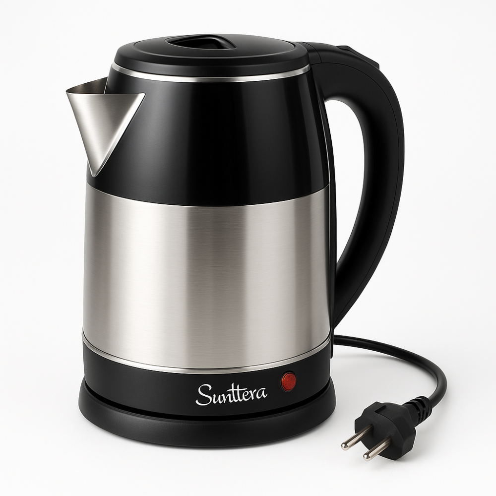 Мощный электрочайник электрический Suntera, Качественный электрочайник для кухни, Чайники на подставке CP-32 Львов - изображение 8
