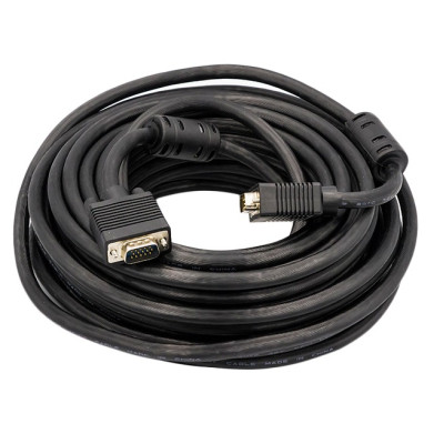 Кабель мультимедийный VGA M to VGA M 15.0m PowerPlant (CA911035) Винница - изображение 1