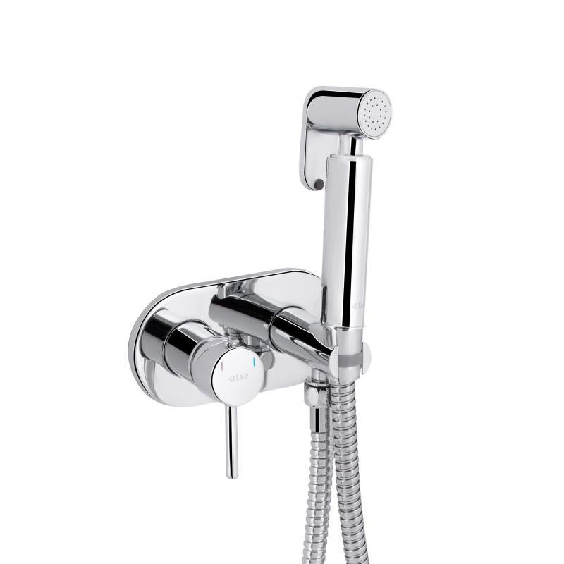 Гигиенический душ из латуни Qtap Inspai-Varius круглый QTINSVARCRMV00440501 Chrome Харьков - изображение 3