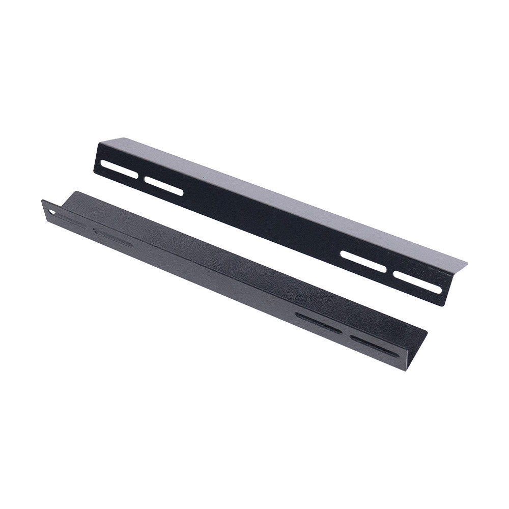 Комплект напрямних кріплень NVC-600D/LB Black для комутаційної шафи глибиною 600 мм (25-00077) Київ - фото 2