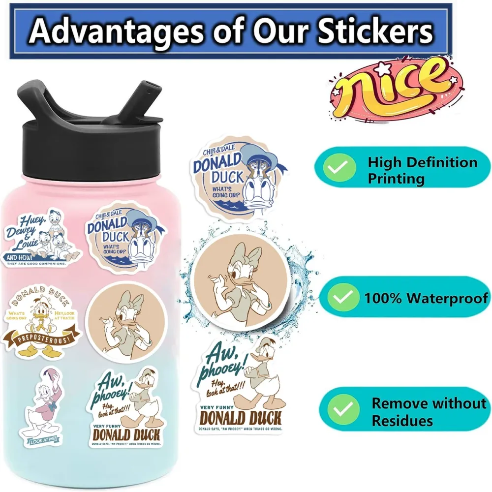 Набір вінілових наклейок Disney Дональд дак WTD-072 Запоріжжя - фото 5