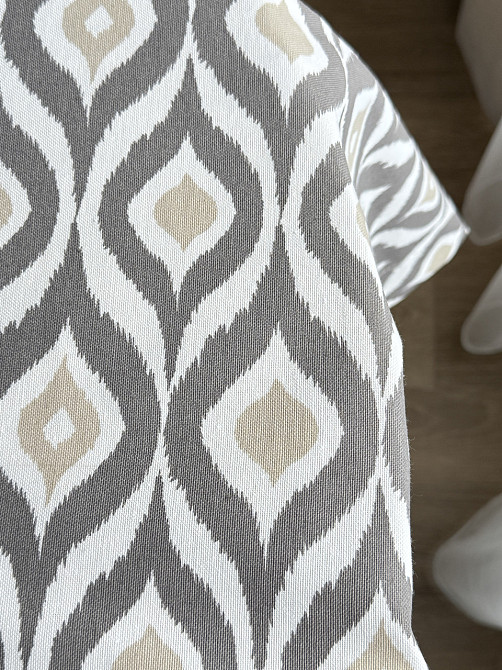 Ecotton Скатертина столова Ecotton DUCK 170х200 см водовідштовхувальна Абстракт сірий (27951/29 Коломия - фото 10