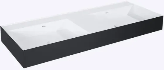Раковина  Elita Solid-Surface Duo 120,5x45,5 RE041461246030 Киев