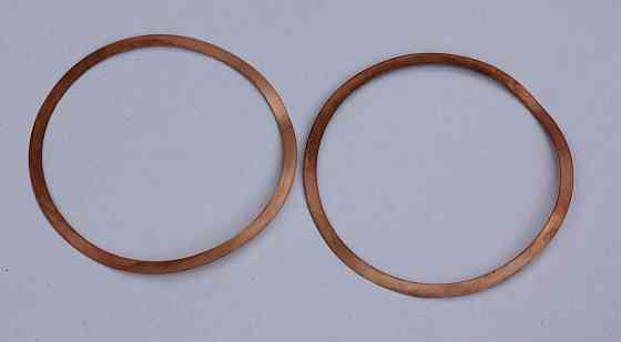 Прокладка головки цилиндра мотоцикл Днепр , Мт (пара) (медь) фирменные Мукачево