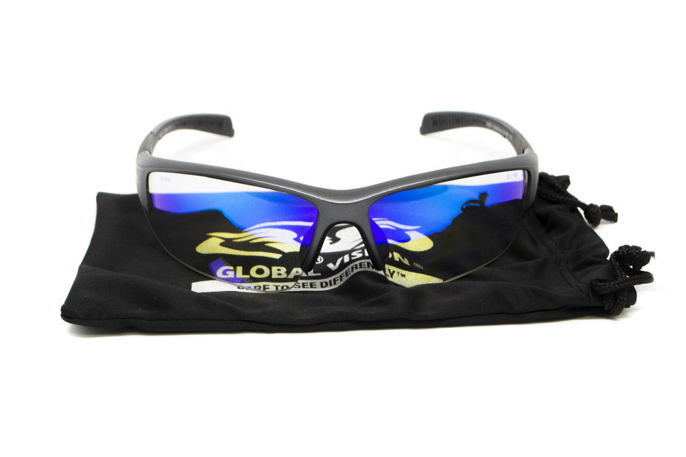 Окуляри фотохромні (захисні) Global Vision Hercules-7 Photochromic Anti-Fog (G-Tech™ blue), фотохромні дзеркальні сині Запоріжжя - фото 9