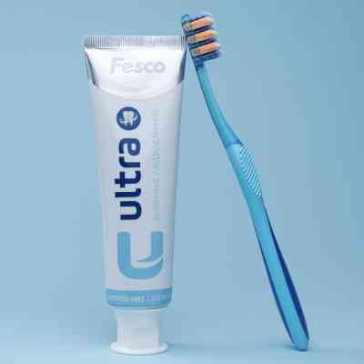 Зубна паста Fesco Ultra Whitening Відбілювання 100 мл (4820204701970) Вінниця