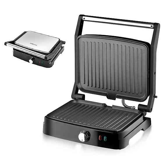 Sokany Гриль контактний Sokany 2000 Вт з антипригарним покриттям SK204SS Київ