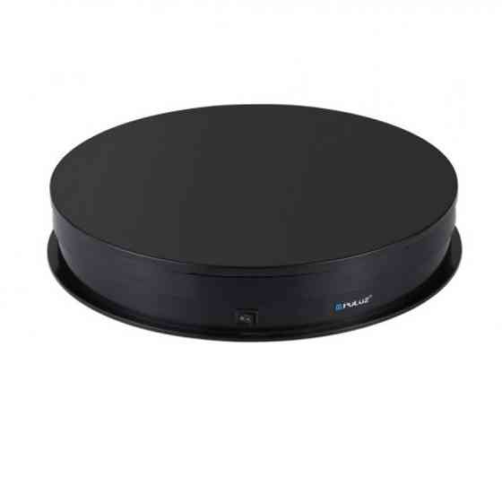 Предметный стол поворотный 30см черный для фото-видеозийомки Puluz PU3049B Киев