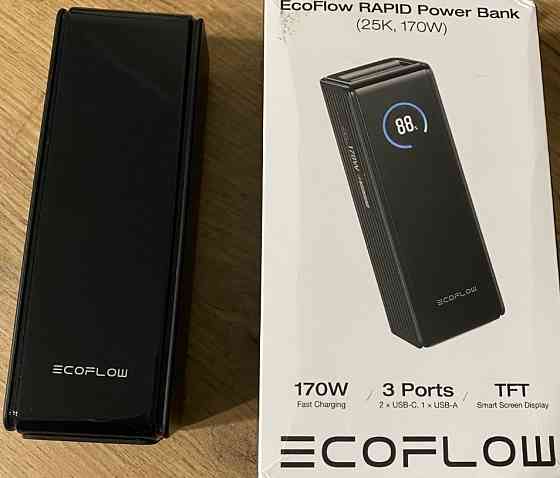 Павербанк EcoFlow RAPID Power Bank 25000mAh чорний Київ