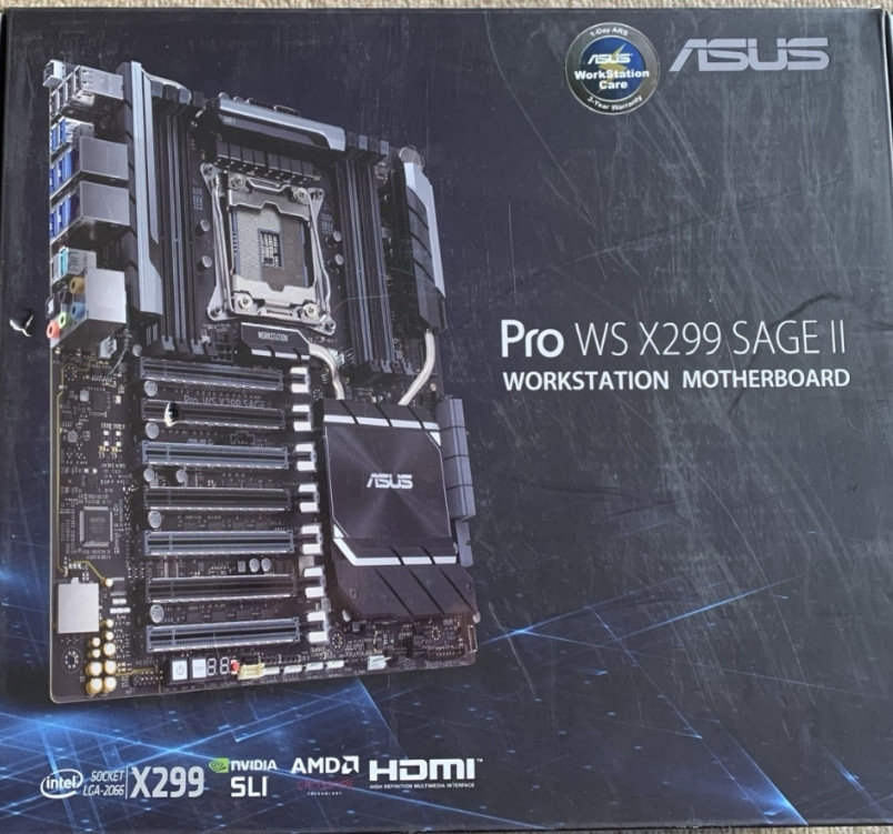 Материнська плата  Asus Pro WS X299 SAGE II Київ - фото 3