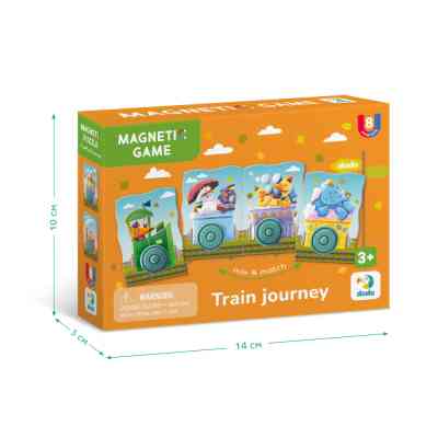 Обучающий набор DoDo Магнитная игра Путешествие на поезде (200254) Винница