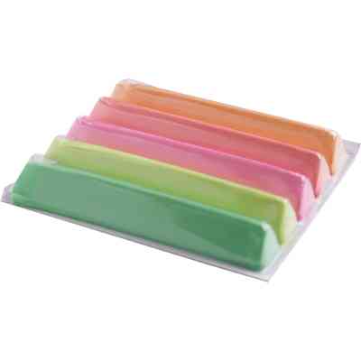 Пластилін ZiBi Неоновий 5 кольорів 80 г (ZB.6229) Вінниця