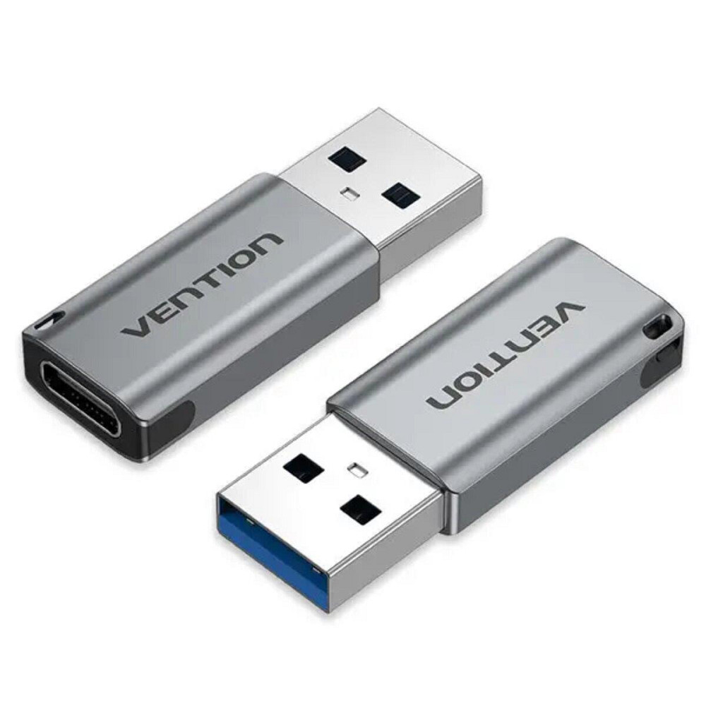 Адаптер перехідник Vention USB 3.0 "тато" - USB-C "мама", сплав алюмінію CDPH0 Одеса - фото 1