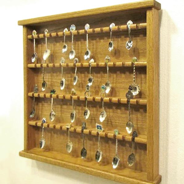 Полка для коллекции ложек 