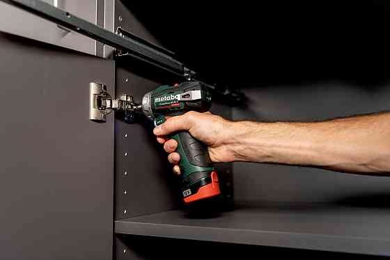 Акумуляторний безщітковий шуруповерт Metabo PowerMaxx BS BL Q : 38 Нм, кейс шуруповерт для дому (601749500) Київ