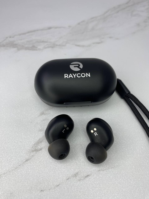 Беспроводные Bluetooth наушники Raycon The Everyday Earbuds Carbon Black — Водонепроницаемая TWS гарнитура IPX6 Б/У Киев - изображение 6