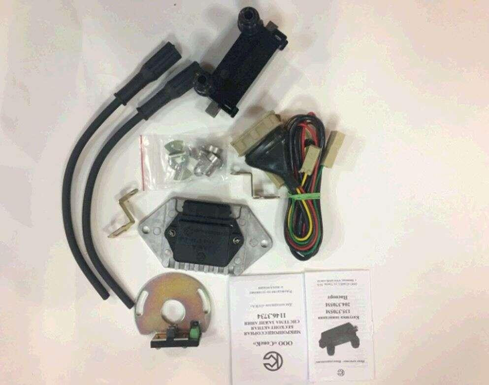 Запалювання мікропроцесорне безконтактне (+котушка 3705М, +проводи) мотоцикл Ява 6V/12V Мукачево - фото 1