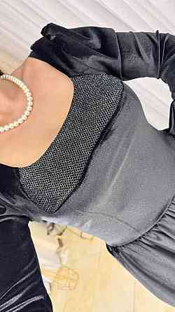 Женское праздничное элегантное корсетное платье из королевского бархата 46/48 Одесса