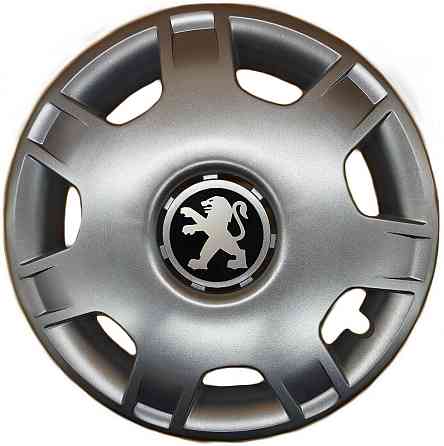 Автомобильные модельные колпаки R14 Peugeot 205 4шт, SJS, серебряные Киев