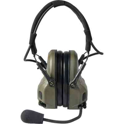 Наушники для стрельбы Ops-Core AMP Communication Headset-Connectorized. NFMI. Верхній тримач. Ranger Green (N101153-02-0006) Винница