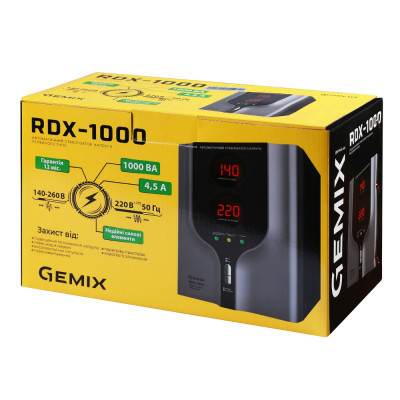 Стабилизатор Gemix RDX-1000 Винница - изображение 4