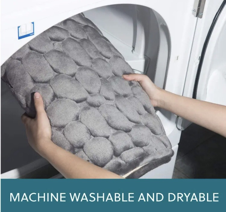 Коврик под дверь, Коврик для ванной комнаты, коврик для туалета, бежевый, размер 40*60см, Киев - изображение 8