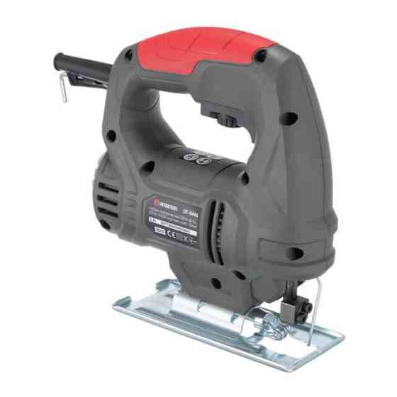 Електролобзик INTERTOOL DT-0446, 0,5 кВт, 0-3000 хід/хв, глибина розпилу 55 мм - з плавним регулюванням обертів Львів