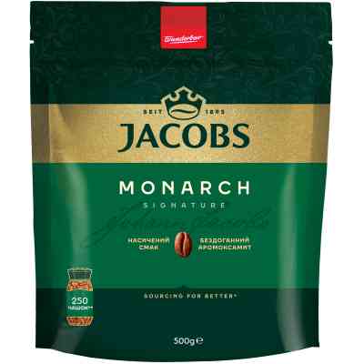 Кофе Jacobs MONARCH растворимая 500 г (prpj.08932) Винница