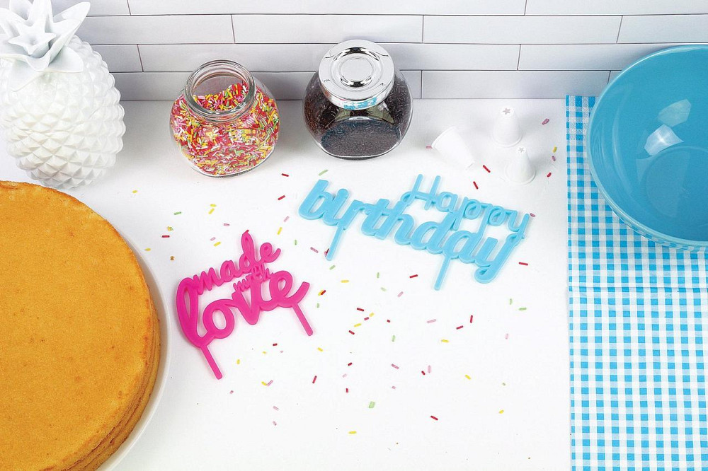 Банер на торт Happy BirthDay Рівне - фото 5