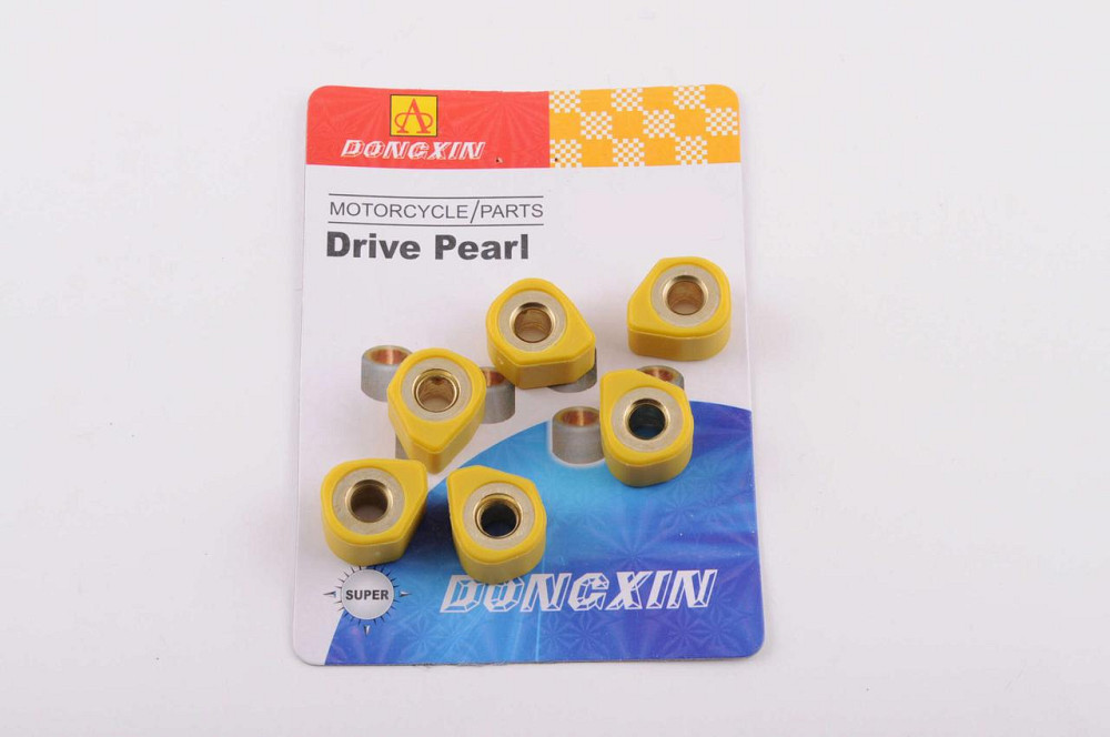 Ролики варіатора (тюнінг) скутер 4 Т Китай 125/150 18*14 11,5г (чорні) Мукачево - фото 1