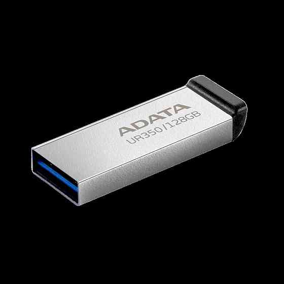 Flash A-DATA USB 3.2 UR 350 128Gb Silver/Black Київ