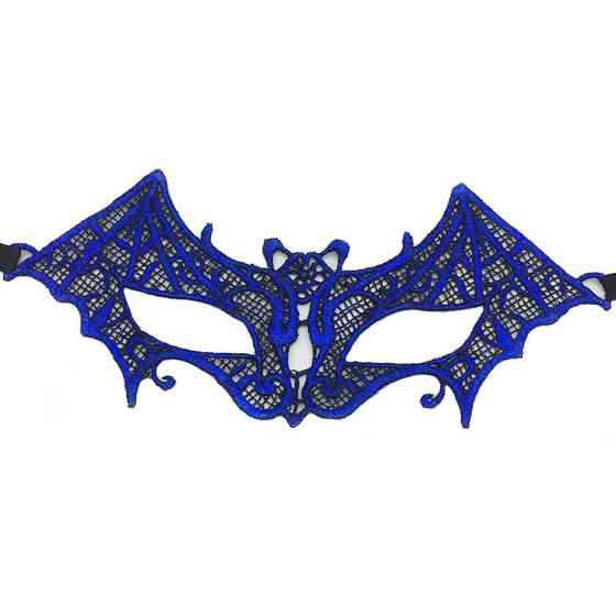 Маскарадна маска Кажан one size синій Київ