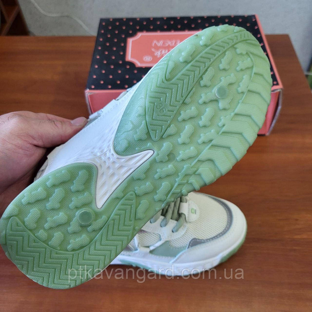 Кроссовки женские повседневные на шнуровке размер 36 белый Хмельницкий - изображение 5