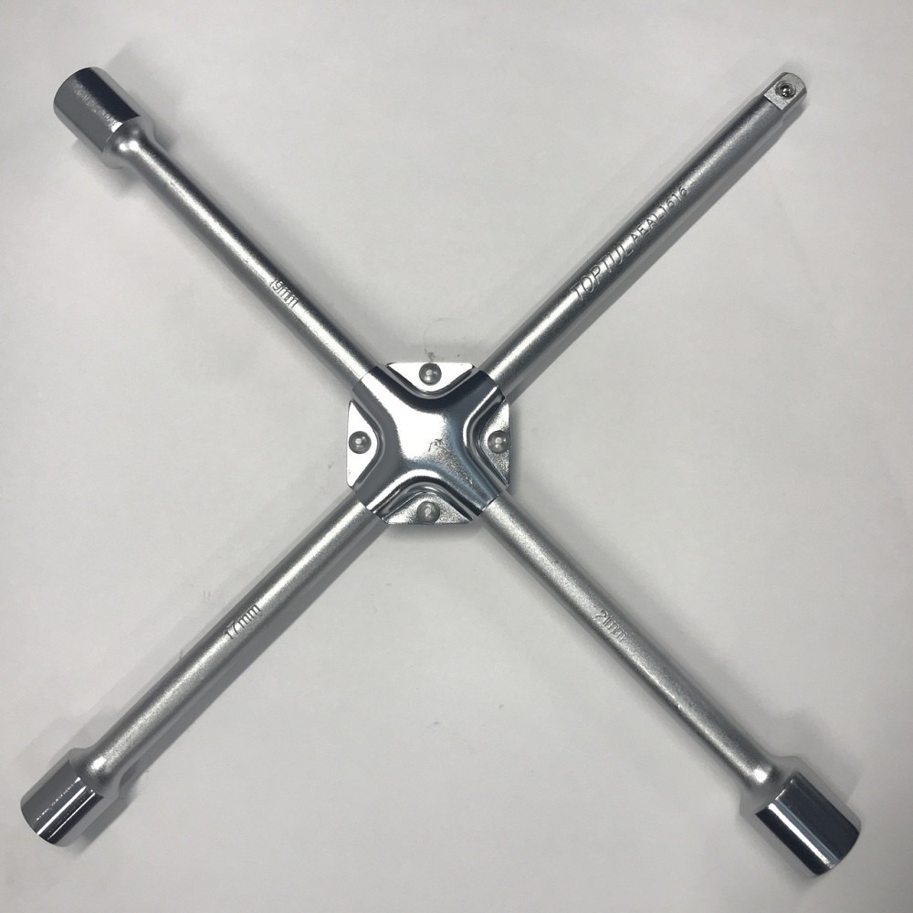 Ключ балонний хрестовий посилений TOPTUL 17,19,21,1/2" AEAL1616 Чернігів - фото 2