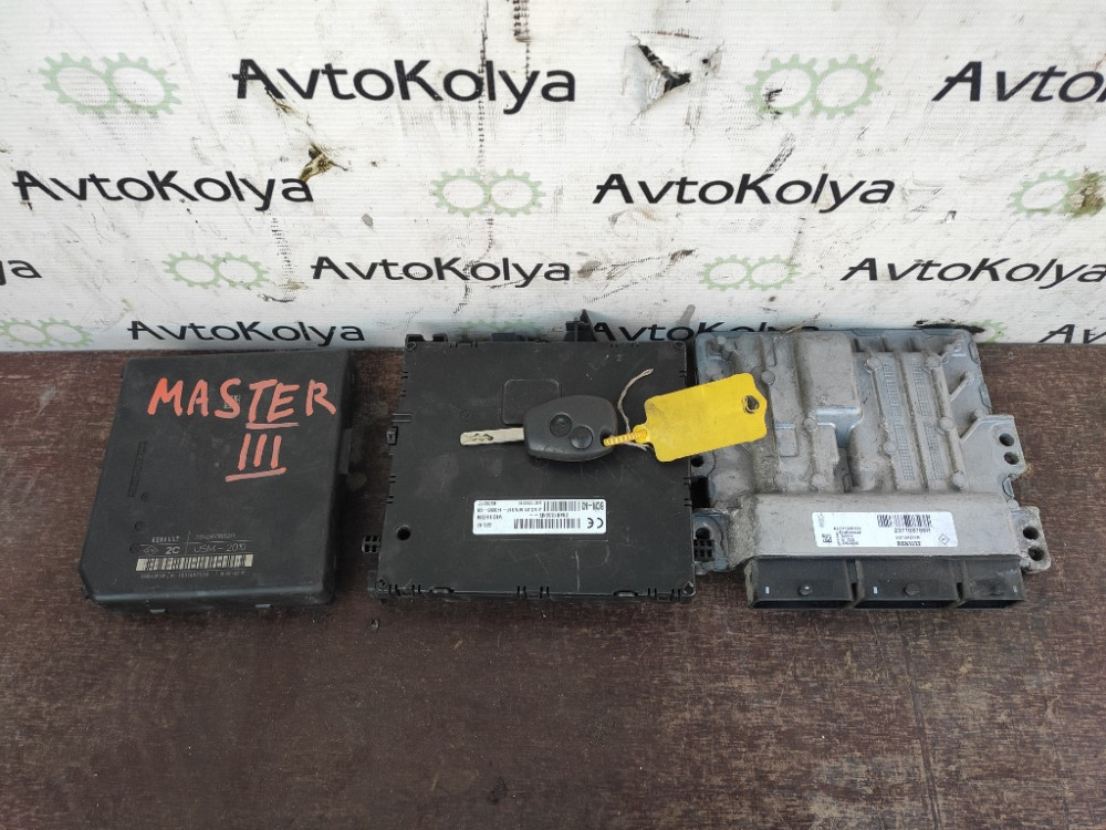 Блок керування двигуном комплект Opel Movano B 2.3 dci 2010-2021 (237108788R) Ковель - изображение 1