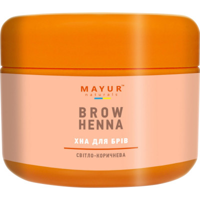 Хна Mayur для брів Світло-коричнева 10 г (4820189560418) Вінниця - фото 1