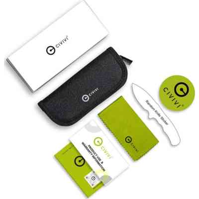 Ніж Civivi Hyperpulse Damascus Red Aluminum (C23087A-DS1) Вінниця