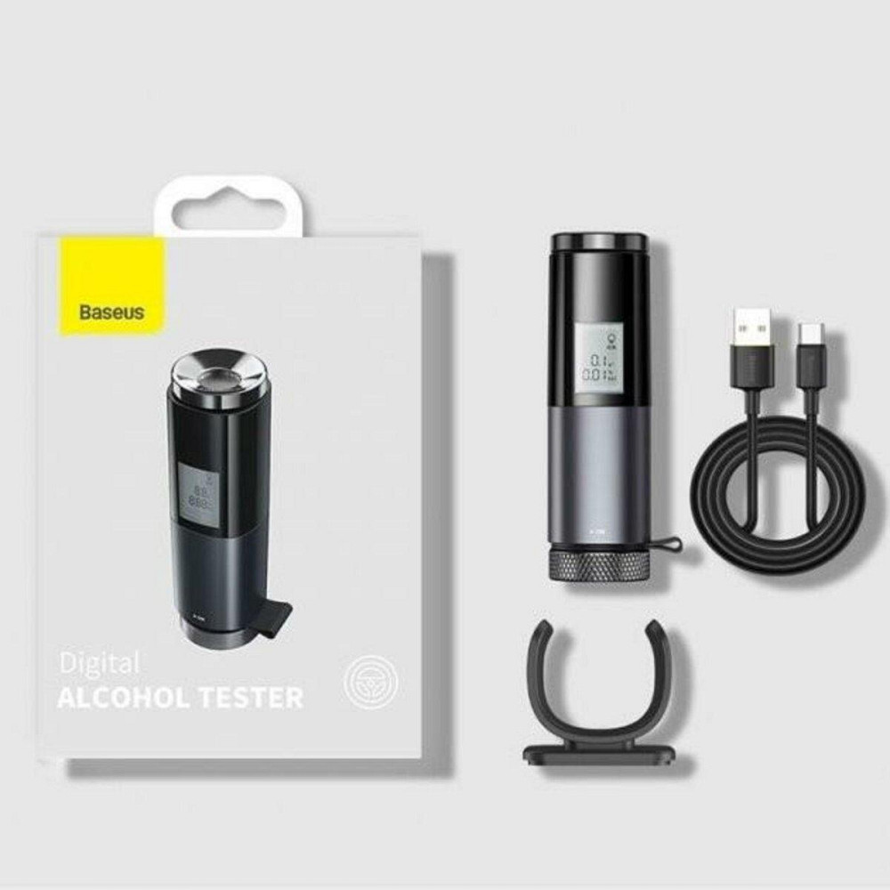Алкотестер Baseus Digital Alcohol Tester Black Ковель - изображение 8