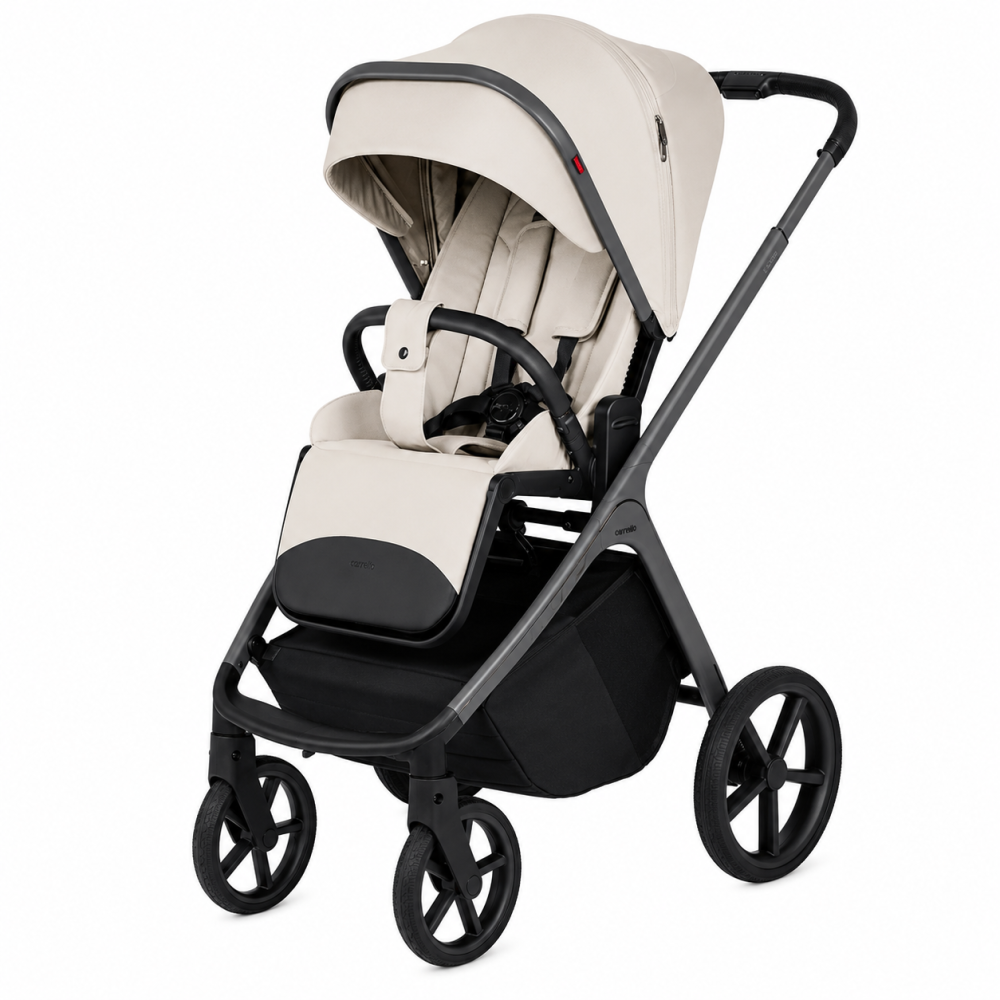Коляска универсальная CARRELLO Vector CRL-6700 2в1 Zephyr Beige прогулочная люлька для новорожденных Киев - изображение 2