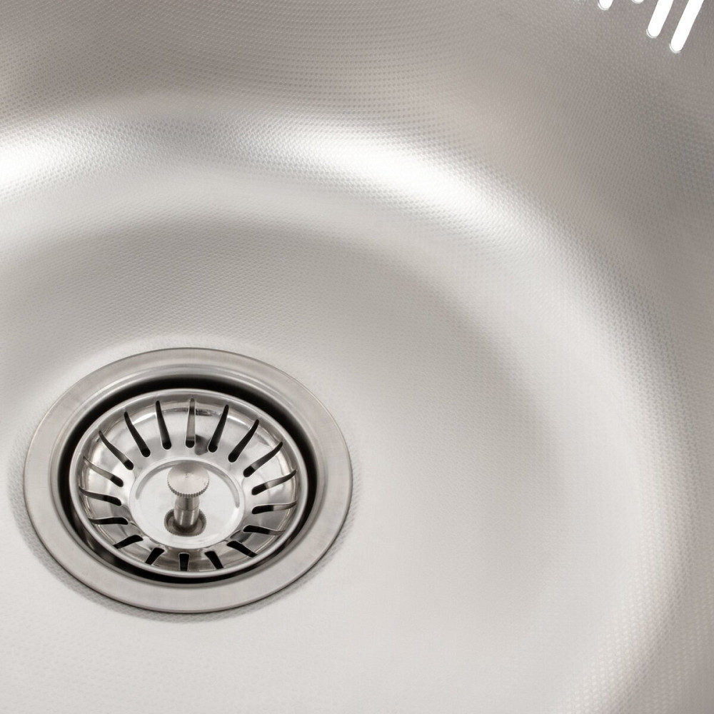 VALESO Кухонна мийка з нержавіючої сталі Valeso ДЕКОР 450 (0,6/170 мм) Коломия - фото 5