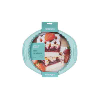 Форма для выпечки Ardesto Tasty Baking Round Silicon Blue (AR2320T) Винница