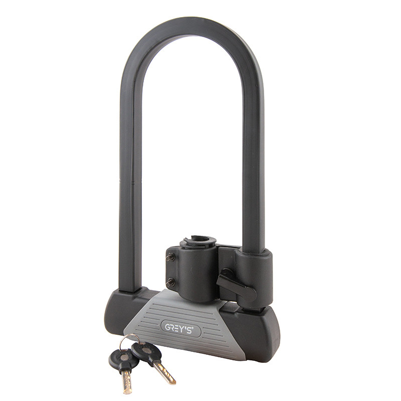 Велозамок Grey's скоба U-lock з кріпленням 16*180*340мм Львів - фото 2