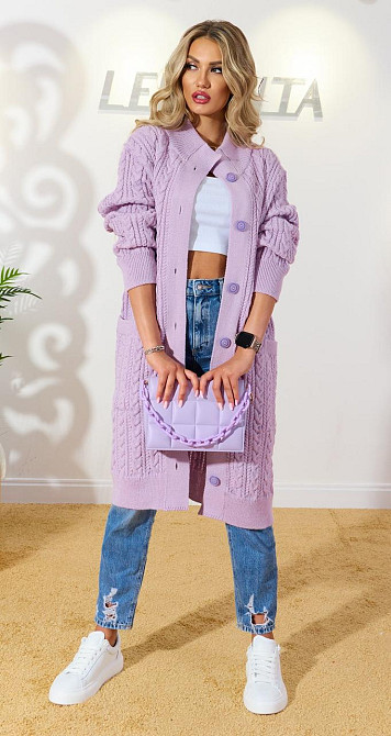 Кардиган мелкие косы (42-44) Киев - изображение 1