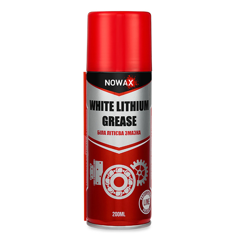 Змазка літієва Nowax White Lithium Grease біла 200мл Львів - фото 1