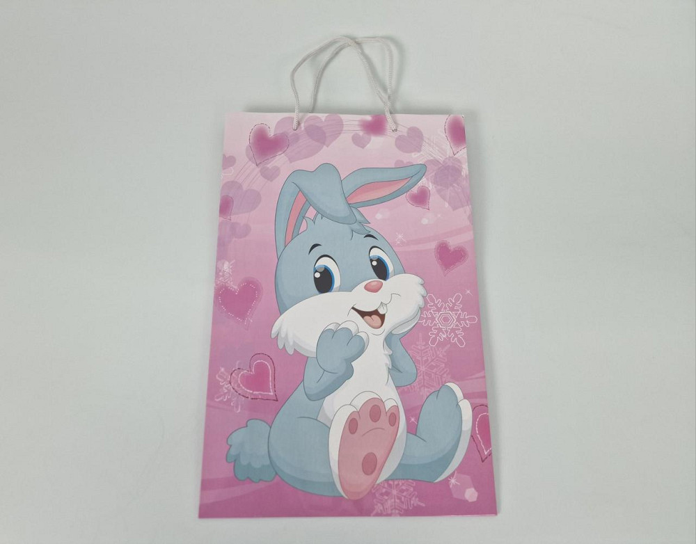 Большой бумажный пакет вертикальный  25/37/8(артBV-012) (12 шт) Харьков - изображение 2