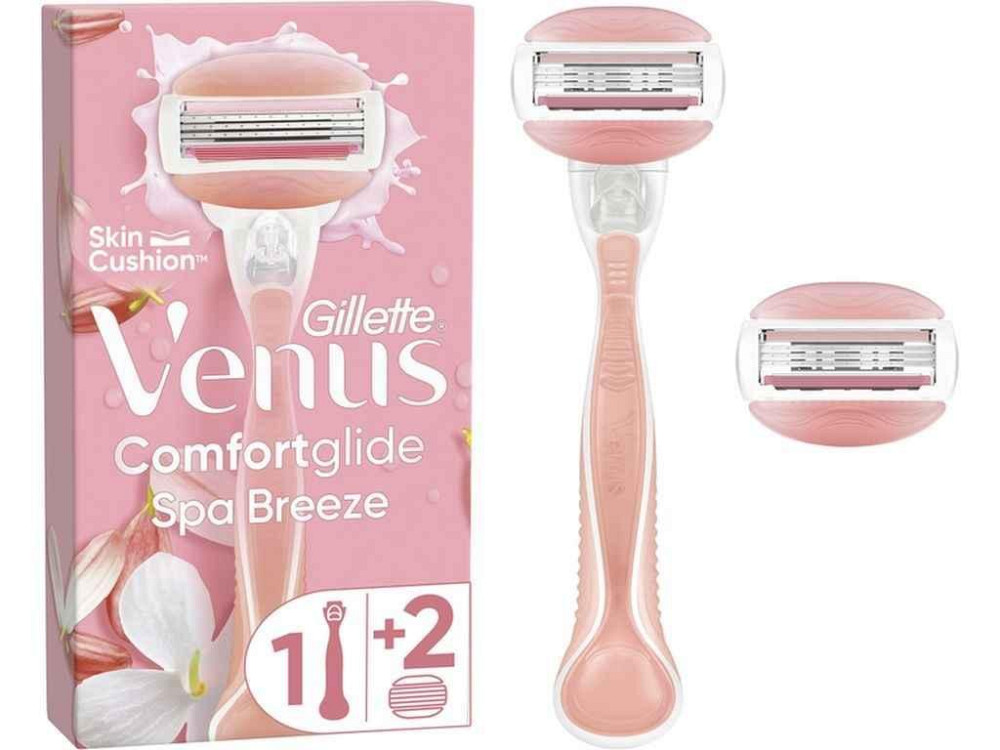 Станок для бритья 1шт Comfortglide Spa Breeze с 2 сменными картриджами ТМ VENUS Киев - изображение 1