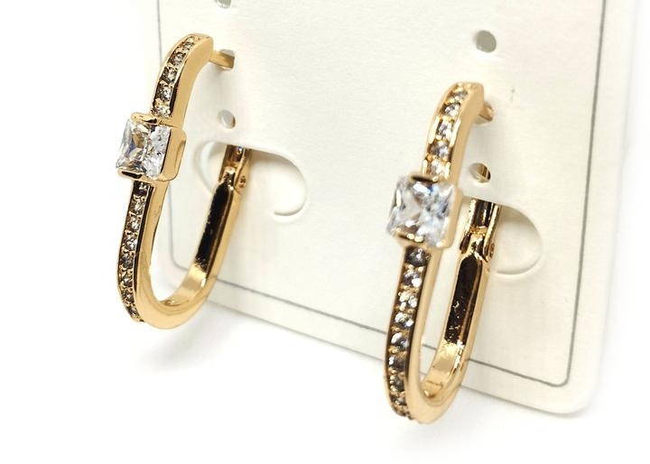 Сережки класичні медична сталь Київ - фото 1