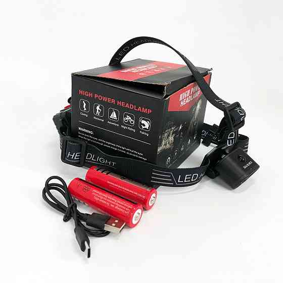 Потужний універсальний акумуляторний налобний ліхтар Police, Тактичний ліхтар з ремінцем для голови CX-99 Львів