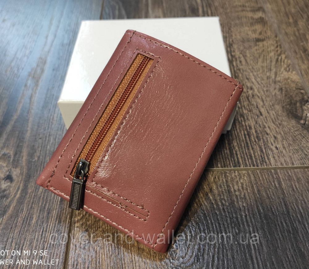 Маленький женский кошелёк пудрового цвета MD 610 Киев - изображение 5